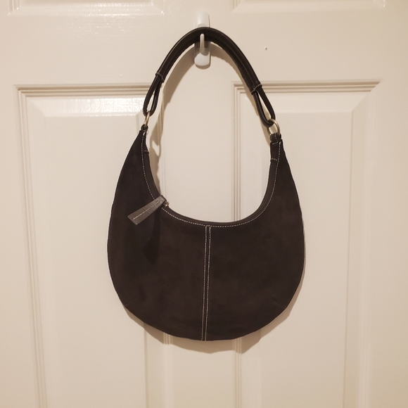 Old Navy Handbags - Vintage Brown suede purse, EUC